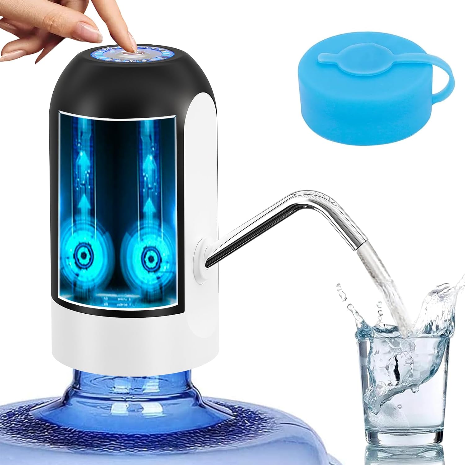 Electric water dispenser pump for 5 gallon bottle – BPA-free design