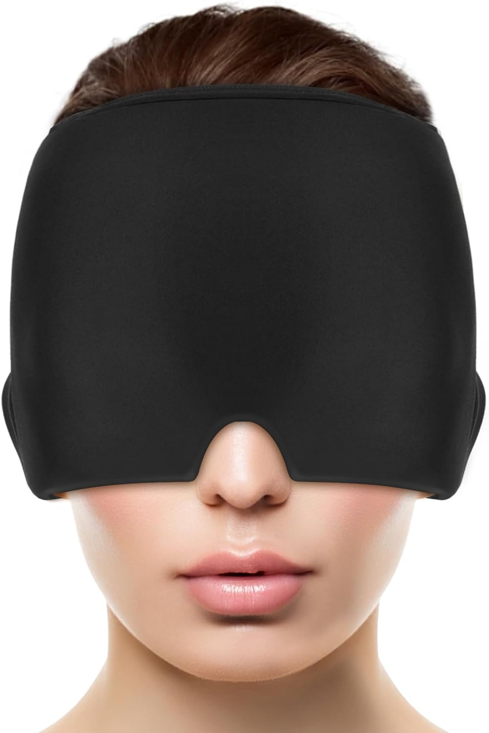 Headache Relief Cap – Hot & Cold Gel Ice Head Wrap for Migraine, Stress, Tension & Sinus Relief | 360° Cooling Therapy Hat for Men & Women - Trendhub Pakistan