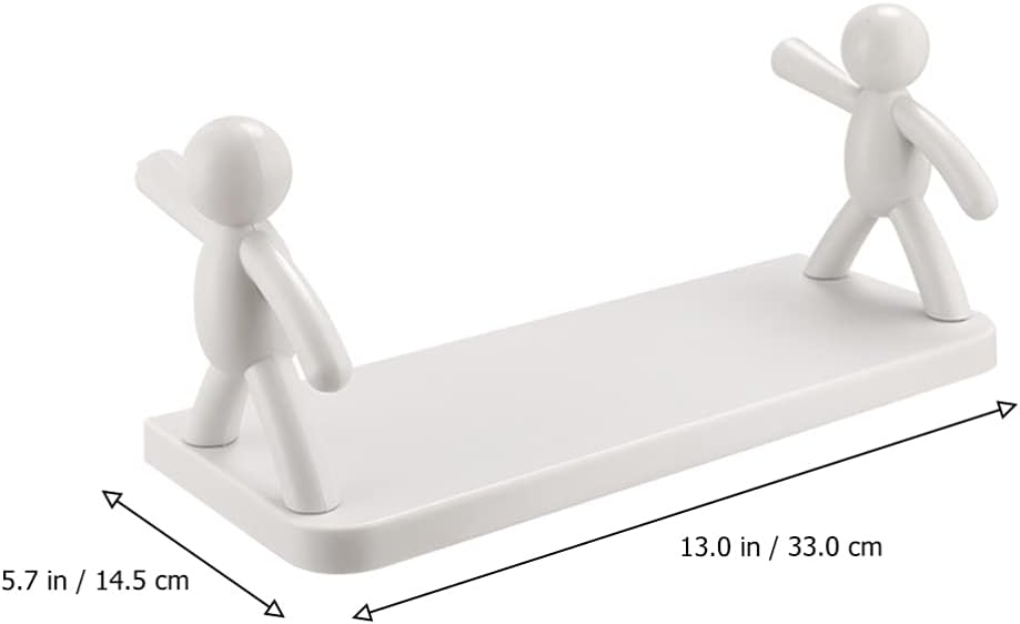 Kitchen spice organizer adhesive wall shelf – space-saving design