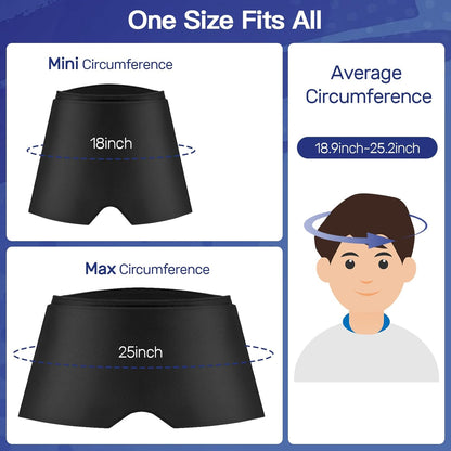 Headache Relief Cap – Hot & Cold Gel Ice Head Wrap for Migraine, Stress, Tension & Sinus Relief | 360° Cooling Therapy Hat for Men & Women - Trendhub Pakistan