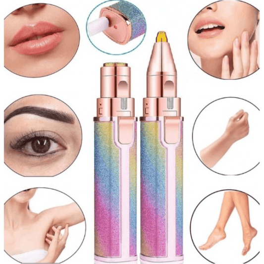 2 In 1 Rechargeable Electric Eyebrow Trimmer + Body Facial Hair Removal - CRIMARA