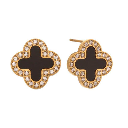 Midnight Clover Necklace Set - CRIMARA