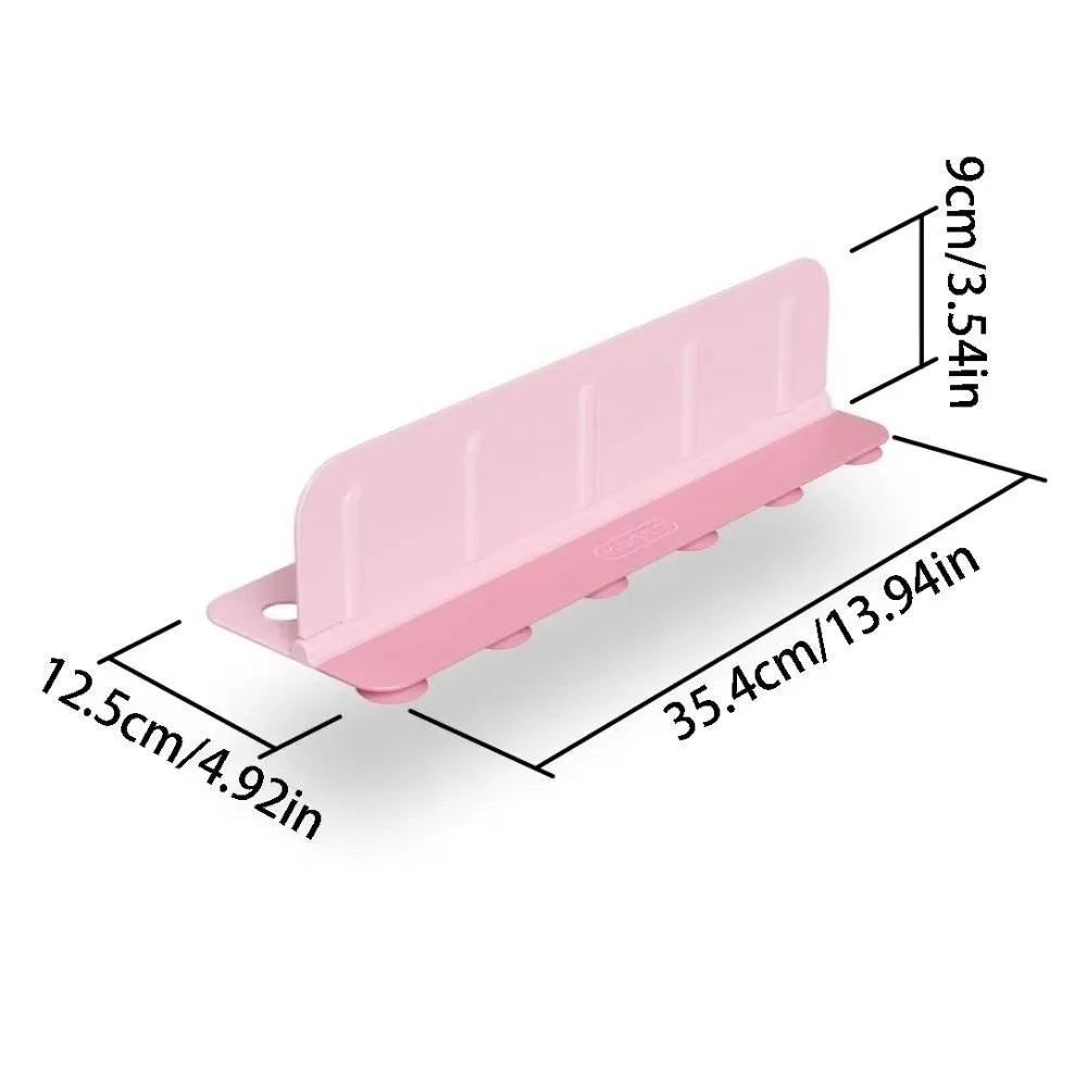 detachable water baffle sink organizer close-up