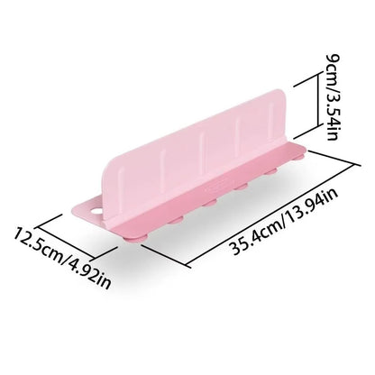 detachable water baffle sink organizer close-up