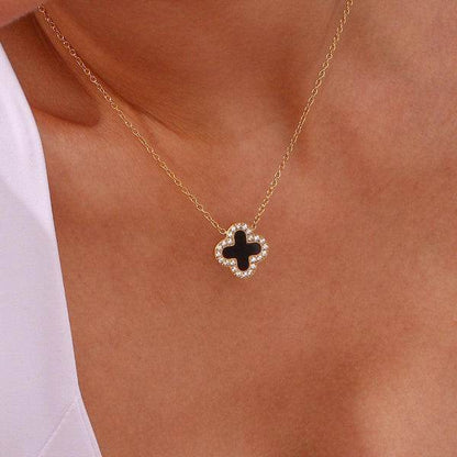 Midnight Clover Necklace Set - CRIMARA