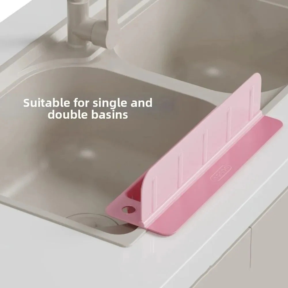 multi functional sink rack for sponge and brush storage