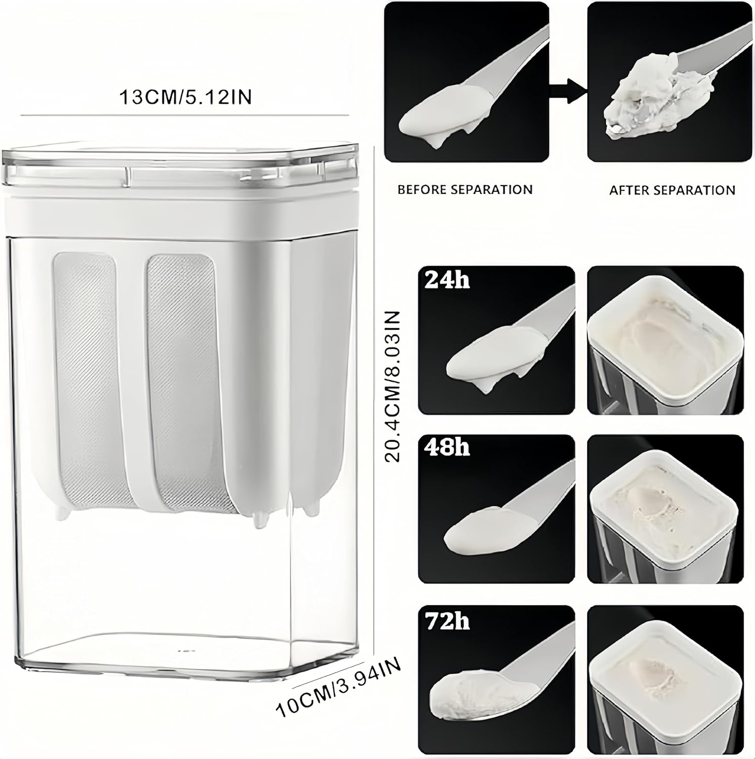 reusable yogurt strainer for homemade yogurt