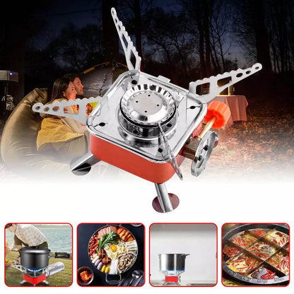 Portable Mini Gas Stove - Camping, Hicking, Picnic, Bar B Q - CRIMARA